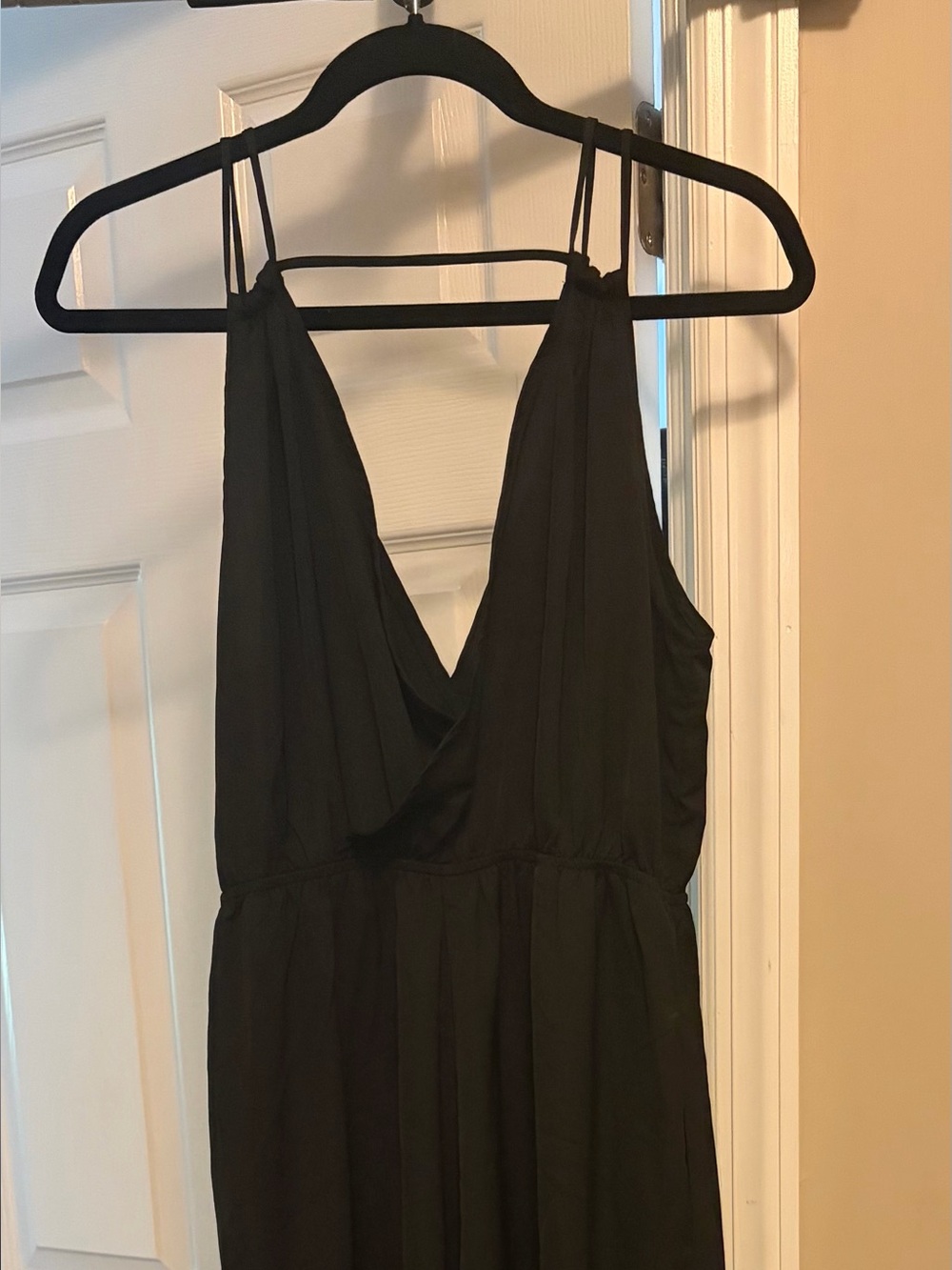 Women’s Black One-Piece Romper - Classic Black by Aakaa